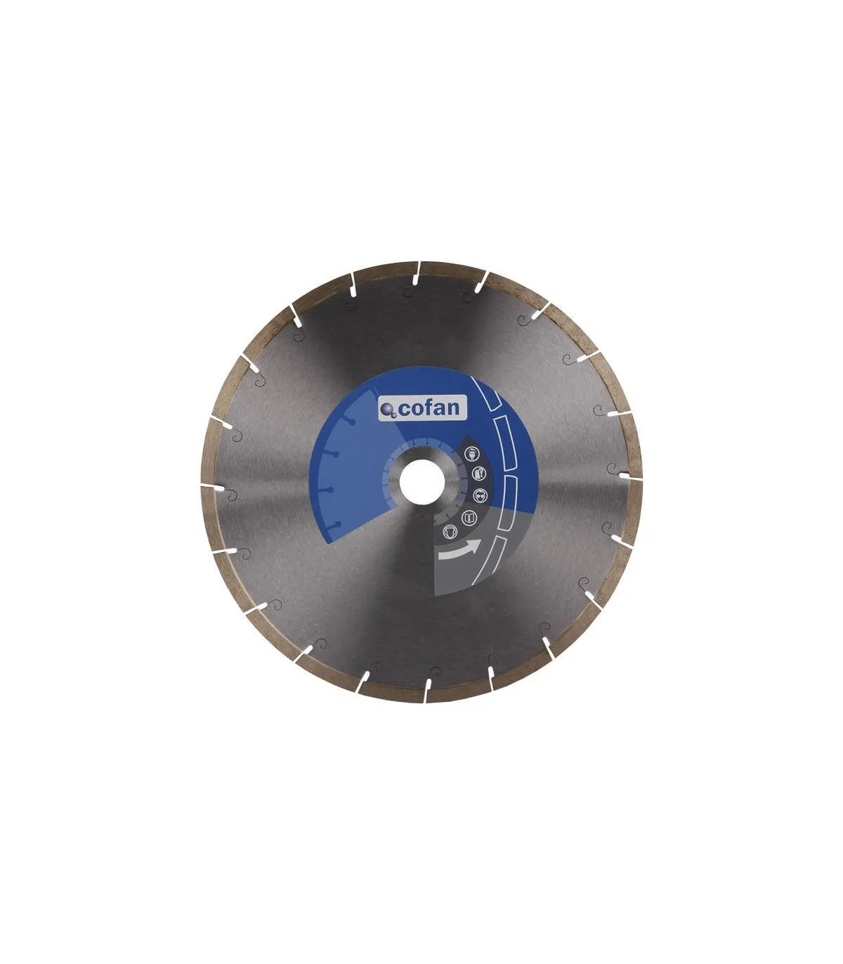 Porzellandiskette für kleine Tischgeräte 200mm, 250mm, 300mm Cofan