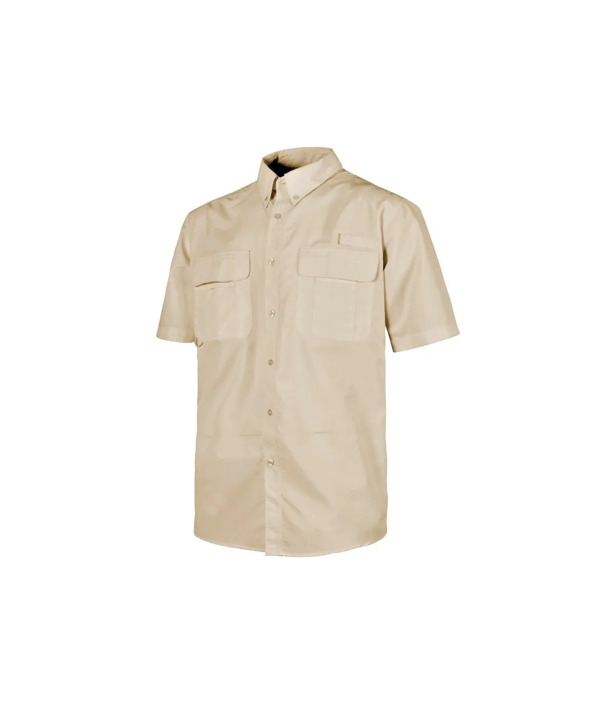 Safari Kurzarmshirt mit seitlichem Öffnen WORKTEAM B8510