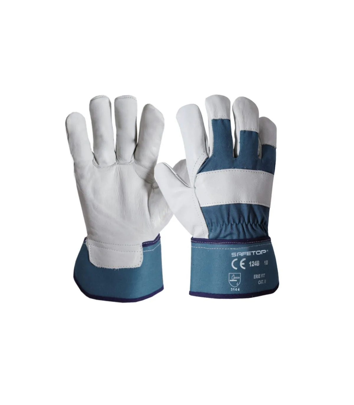 SAFETOP Erie Fit Leder und Baumwolle Wollhandschuhe