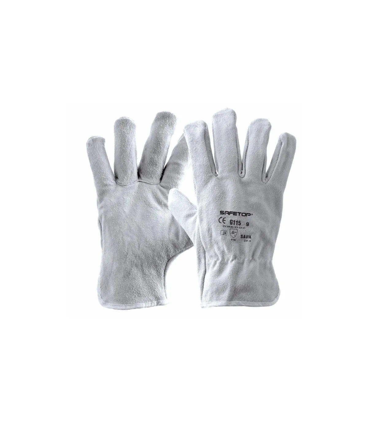 SAFETOP Sada Sicherheitshandschuhe aus Spaltleder