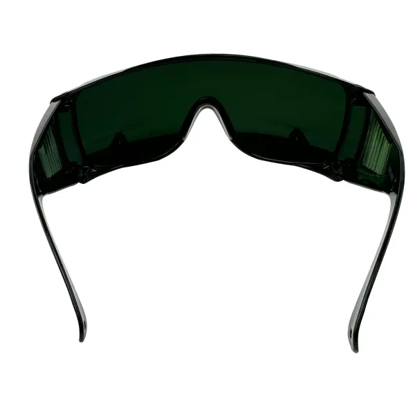 WELDINGER Schweisserbrille Panorama grün DIN5 - für Brillenträger!