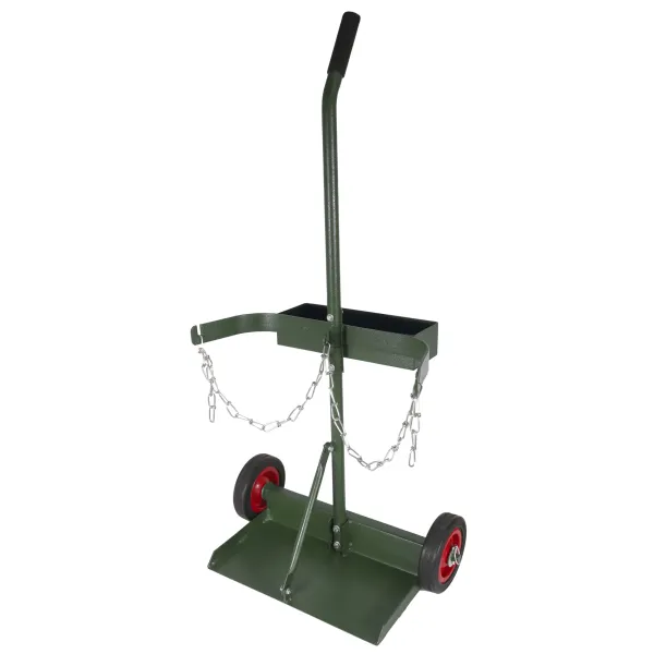 Transportwagen für 2x10 Liter technische Gasflaschen zerlegbar Flaschenwagen