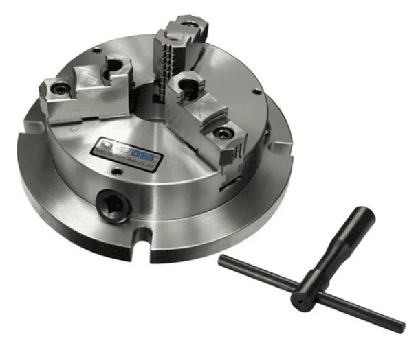 3-Backendrehfutter selbstzentrierend und extra flach