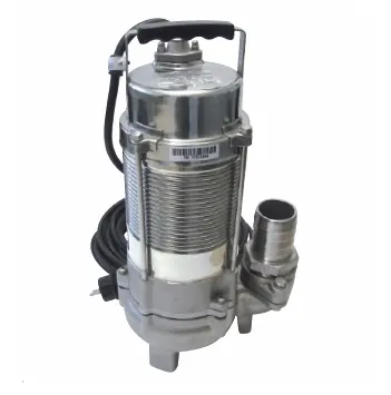 ZUWA VORTEX NIRO 100 Schmutzwasserpumpe 230 Volt für aggressive salzhaltige Abwässer 10 m Kabel und