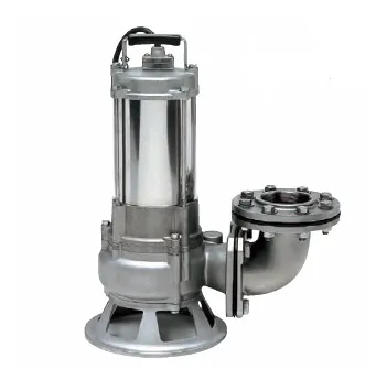 ZUWA VORTEX NIRO 200 Schmutzwasserpumpe 400 Volt für aggressive Abwässer 10 m Kabel 600 l/min 165025