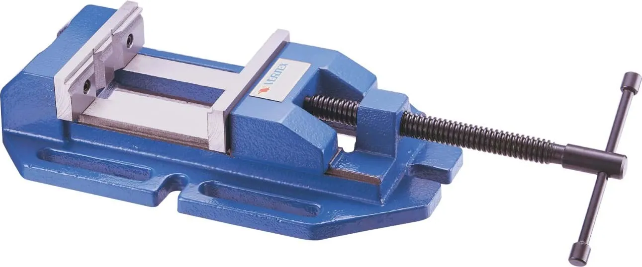 Bohrschraubstock mit Prismabacken