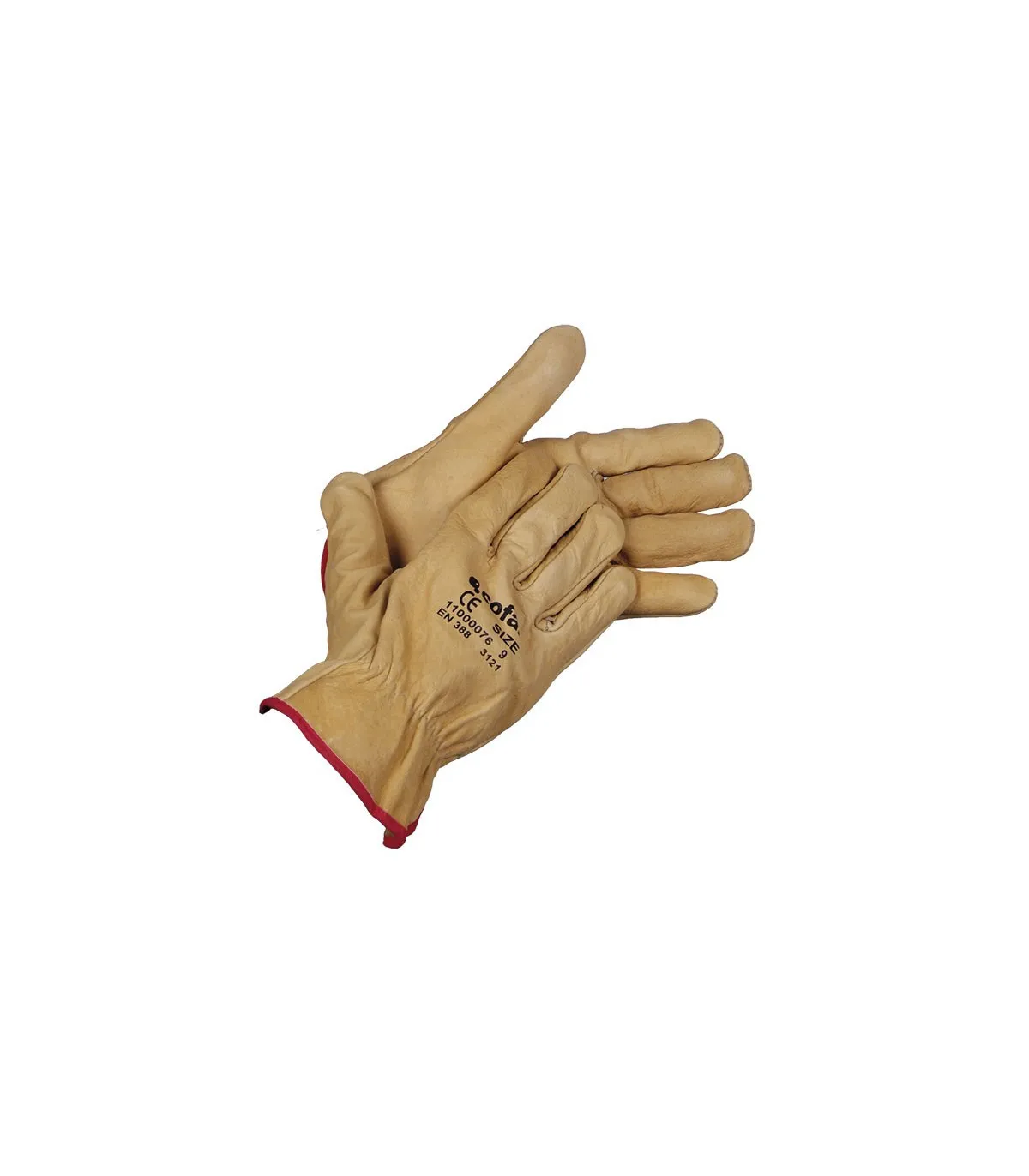 Wasser-Vacuno-Lederhandschuhe Repellents Cofan