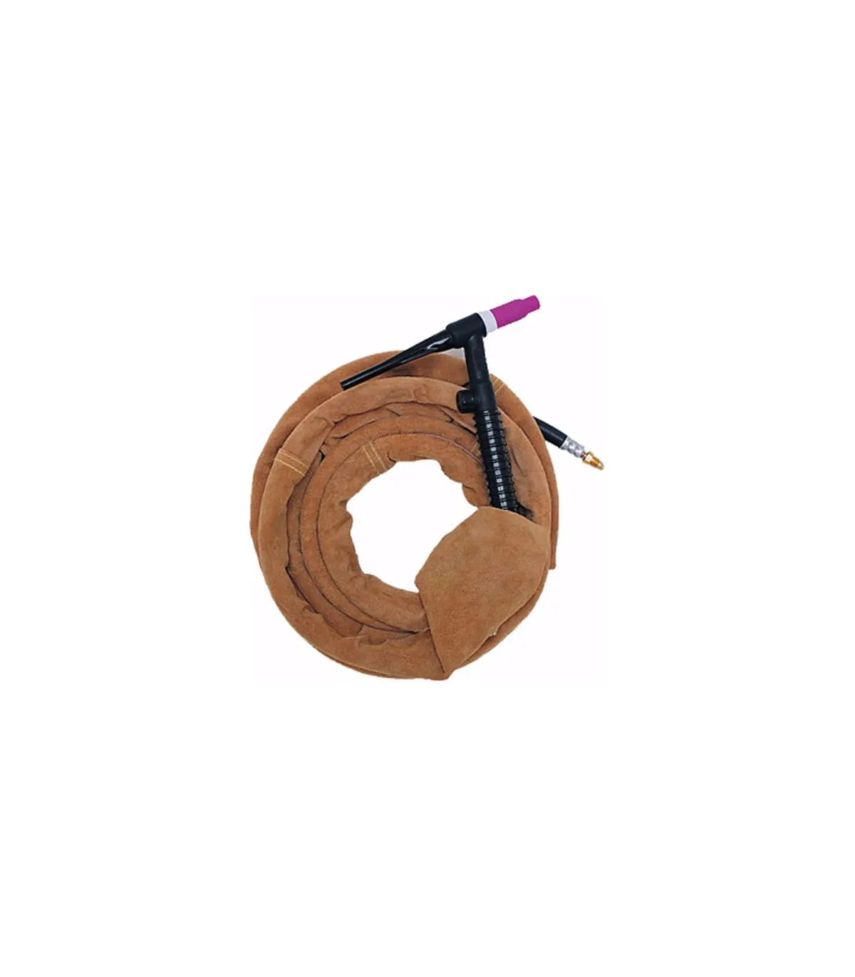 WELDAS Schlauchhülle in geerbter Haut (pro Meter) PYTHONRAP