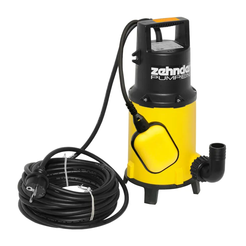 Zehnder Pumpen ZPK 40 A Schmutzwasser Tauchpumpe mit Schwimmerschalter 26401 13037